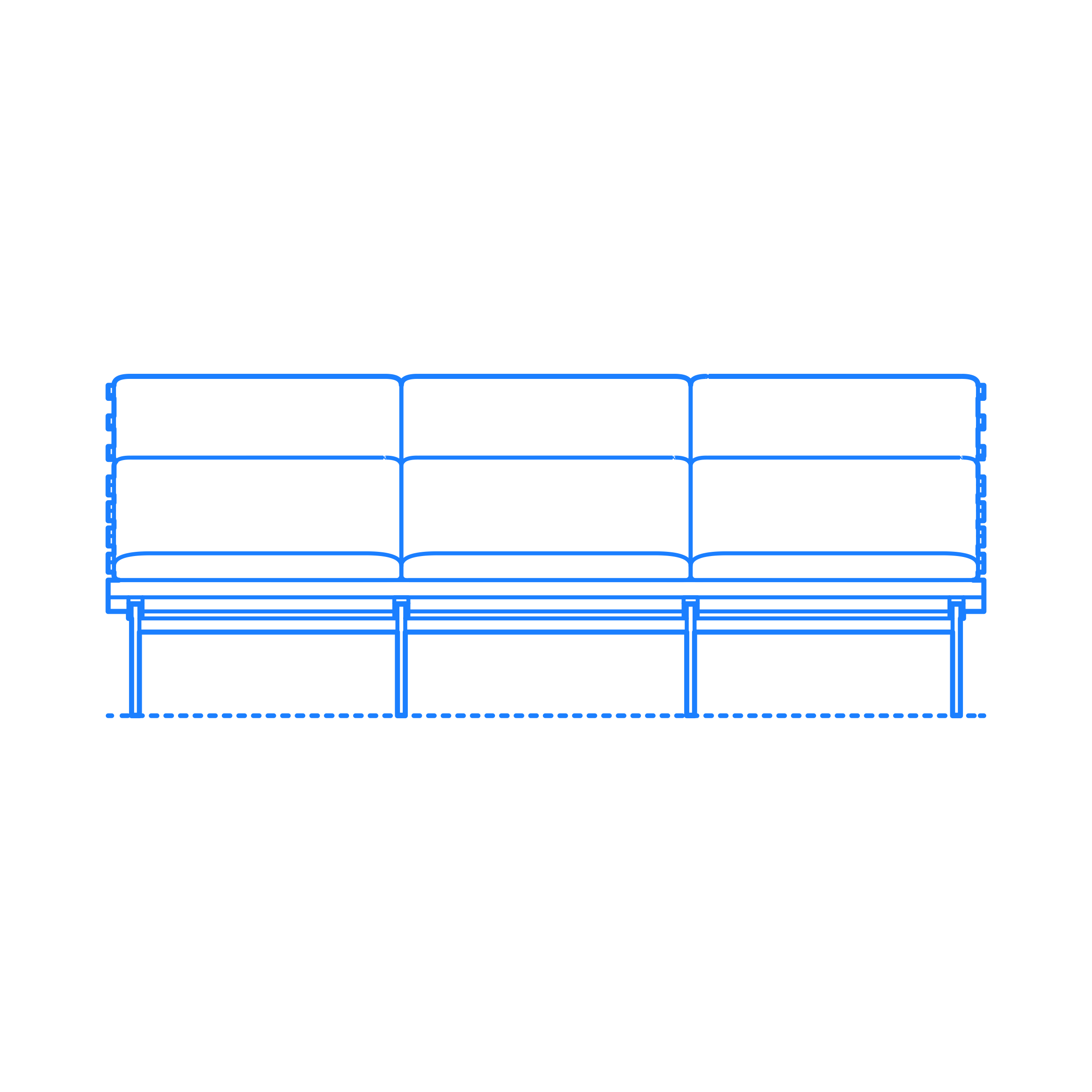 Furniture Outdoor Lounge Perch Sofa 3 Seat Outline Drawing Svg Vector Free Vectors